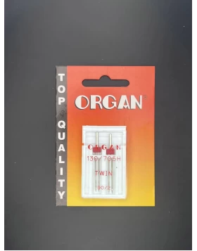 Διπλή Βελόνα Organ Twin 90/2mm