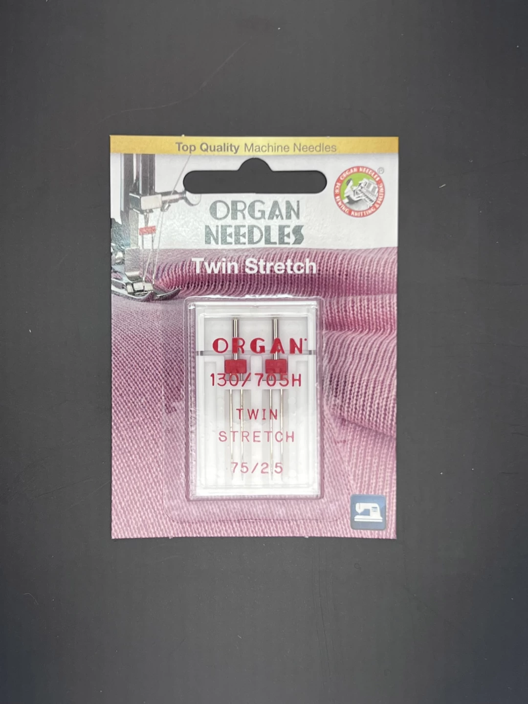 Διπλή Βελόνα Organ Twin Stretch 75/2.5mm